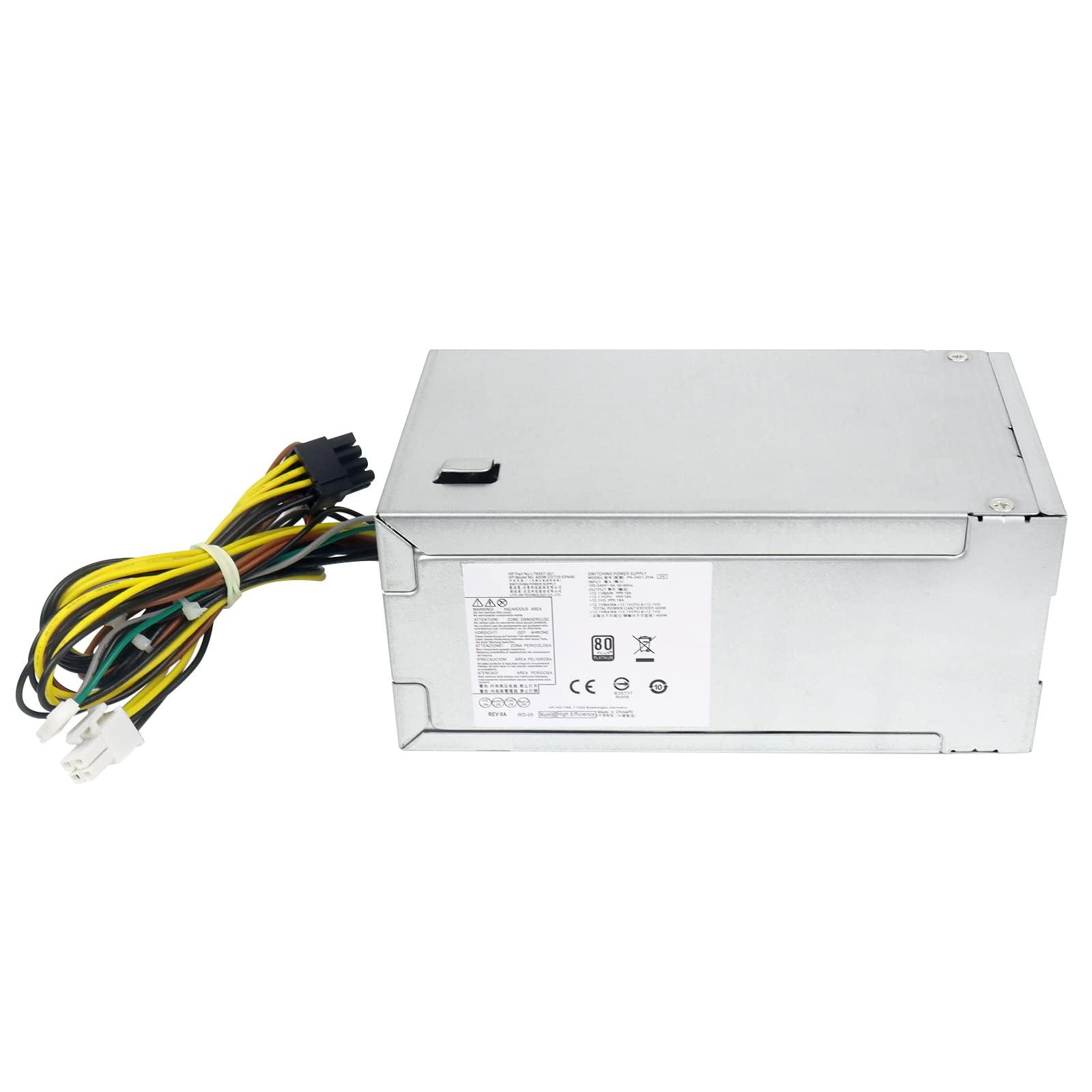 LXun LXun Upgraded 400W 942332-001 Power Supply Compatible with HP 280 288 285 480 800 600 680 G3 G4 Power Supply PA-3401-2HA L04618-400 PA-3401-1HA L04618-800