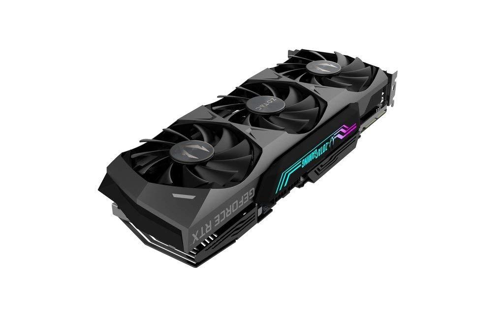 ZOTAC ZOTAC Gaming GeForce RTX 3090 Trinity OC 24GB GDDR6X 384-bit 19.5 Gbps PCIE 4.0 Gaming Graphics Card, IceStorm 2.0 Advanced Cooling, Spectra 2.0 RGB Lighting, ZT-A30900J-10P