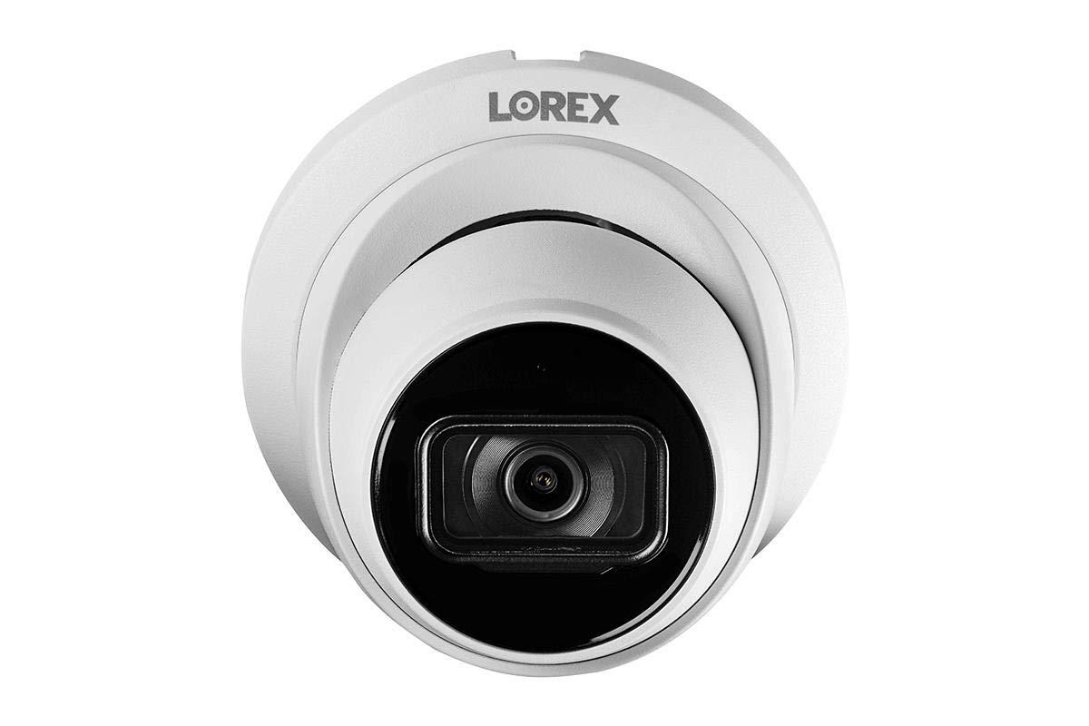 Lorex Lorex 4K (8MP) Smart IP Dome Security Camera with Listen-in Audio and Real-Time 30FPS Recording - White