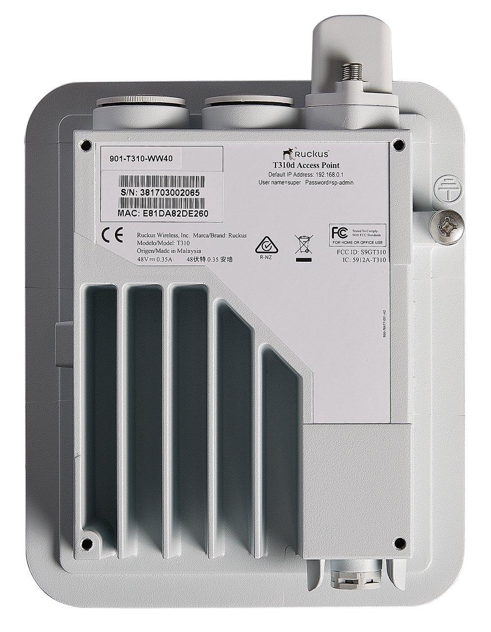 Ruckus Ruckus T310s Series Dual-Band Concurrent Wireless Access Point (901-T310-US51) (Renewed)