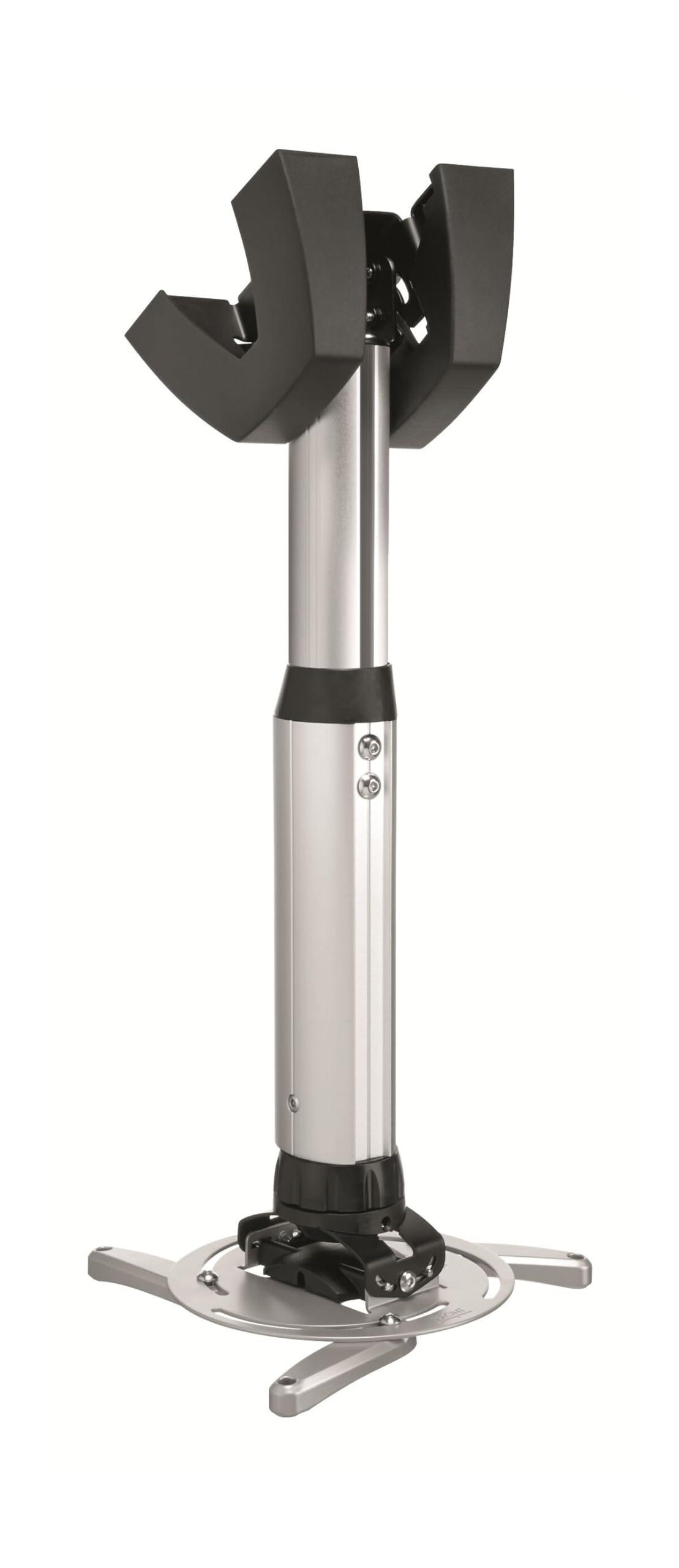 Vogel\'s Vogel\'s PPC 1540 Projector Ceiling Mount for 1,2-13,2 inch projectors Height Adjustable Swivel and Tilt Max. 33 lbs Silver, 400-550 mm