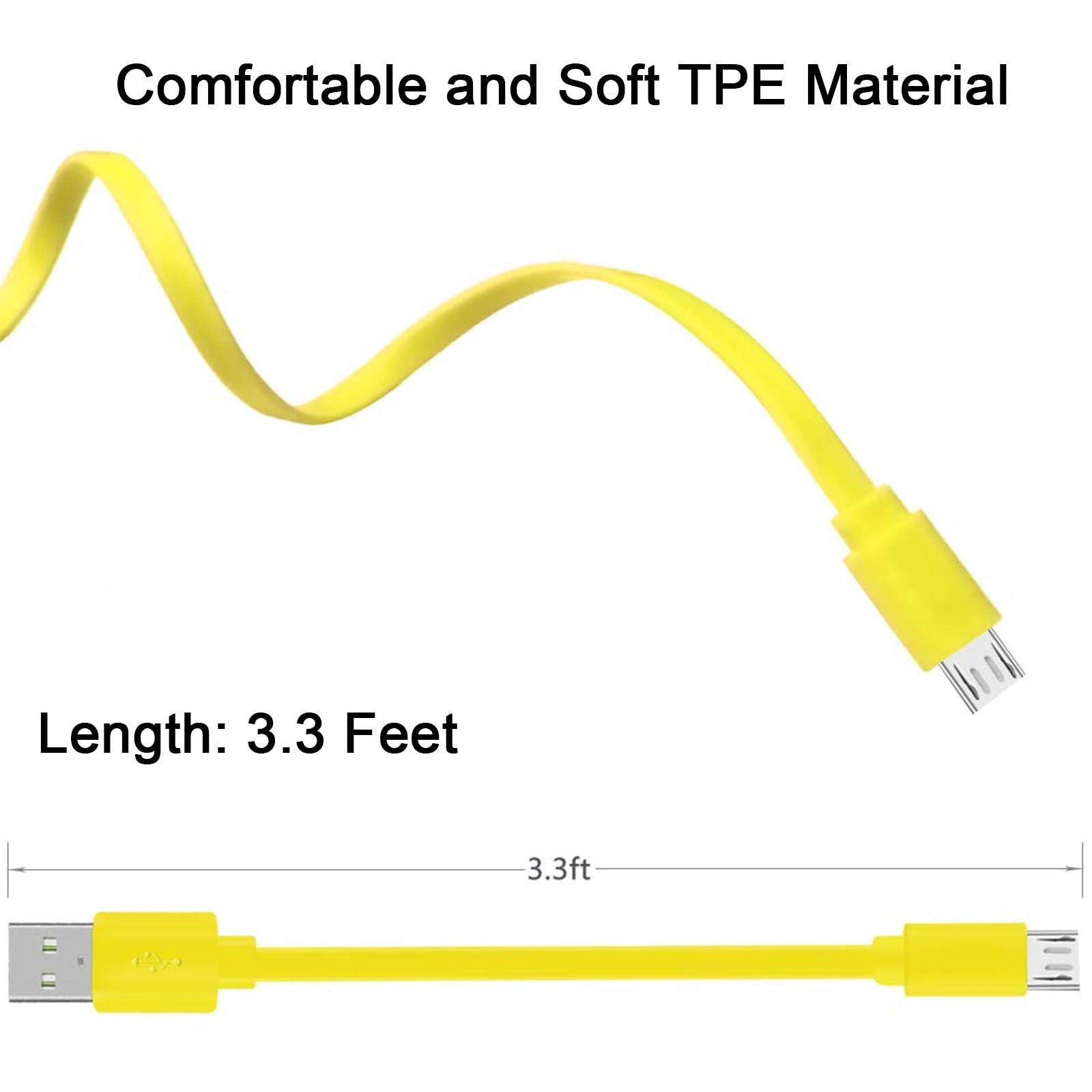 Alitutumao Replacement UE Boom Charging Cable, Micro USB Charger Cord Wire Compatible with Logitech UE Boom, Boom 2, Boom 3, Megaboom Miniboom Boom2 Roll Ultimate Ears Wireless Speaker, 3.3FT