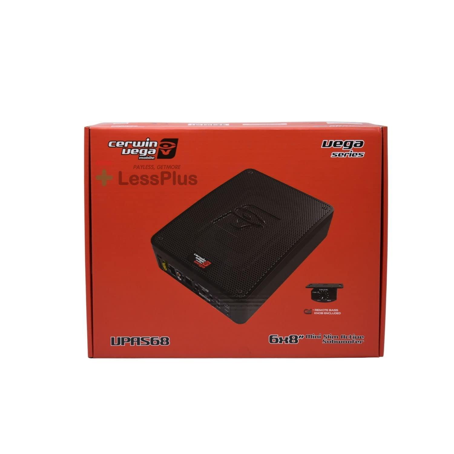 Cerwin Vega Mobile CV Cerwin Vega Spare Tire Underseat Active Passive Subwoofers (VPAS68)