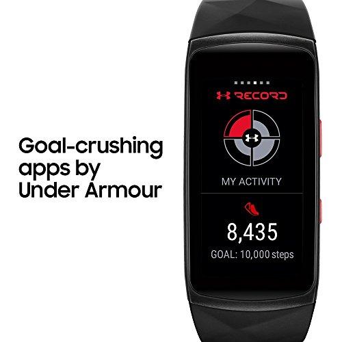 SAMSUNG Samsung Gear Fit2 Pro Fitness Smartwatch (Small) - Black (Renewed)