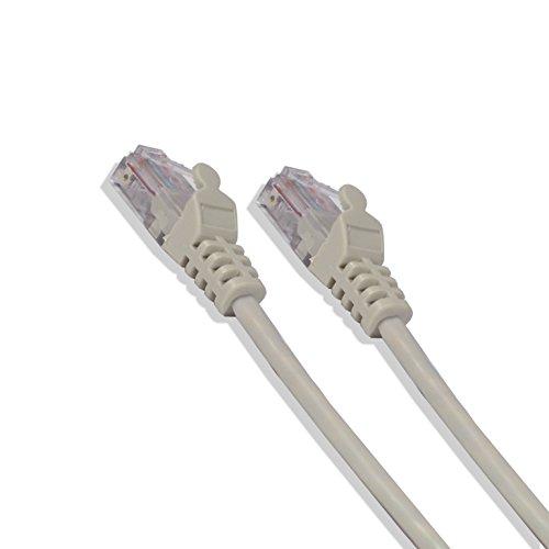 LOGICO LOGICO 75Ft Cat6 Ethernet RJ45 LAN Wire Network Gray UTP 75 Feet Patch Cable (5 Pack)