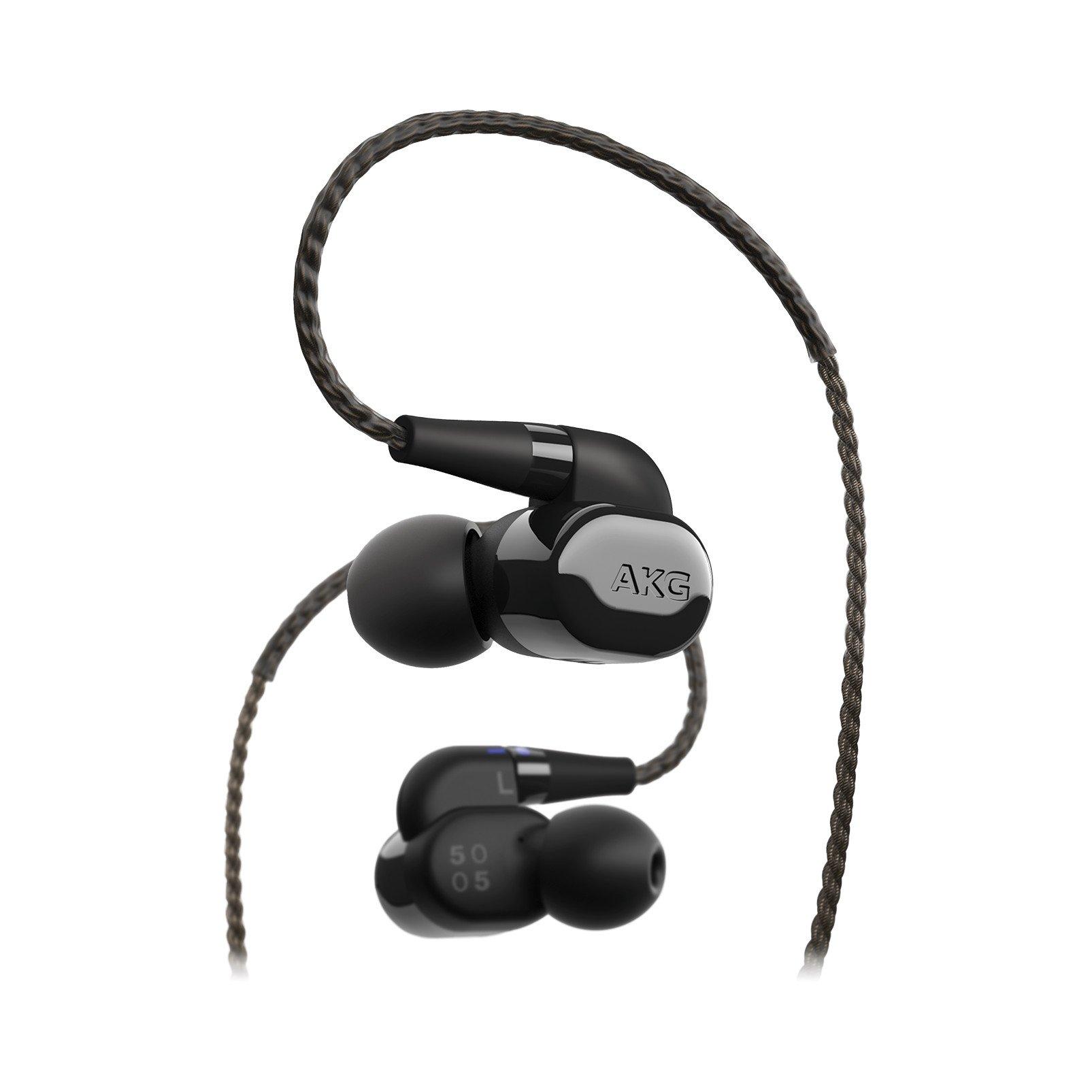 Samsung Electronics AKG N5005 Reference Class 5-driver Configuration In-Ear Headphones with Customizable Sound (US Version), Black - GP-N505HAHHAAA