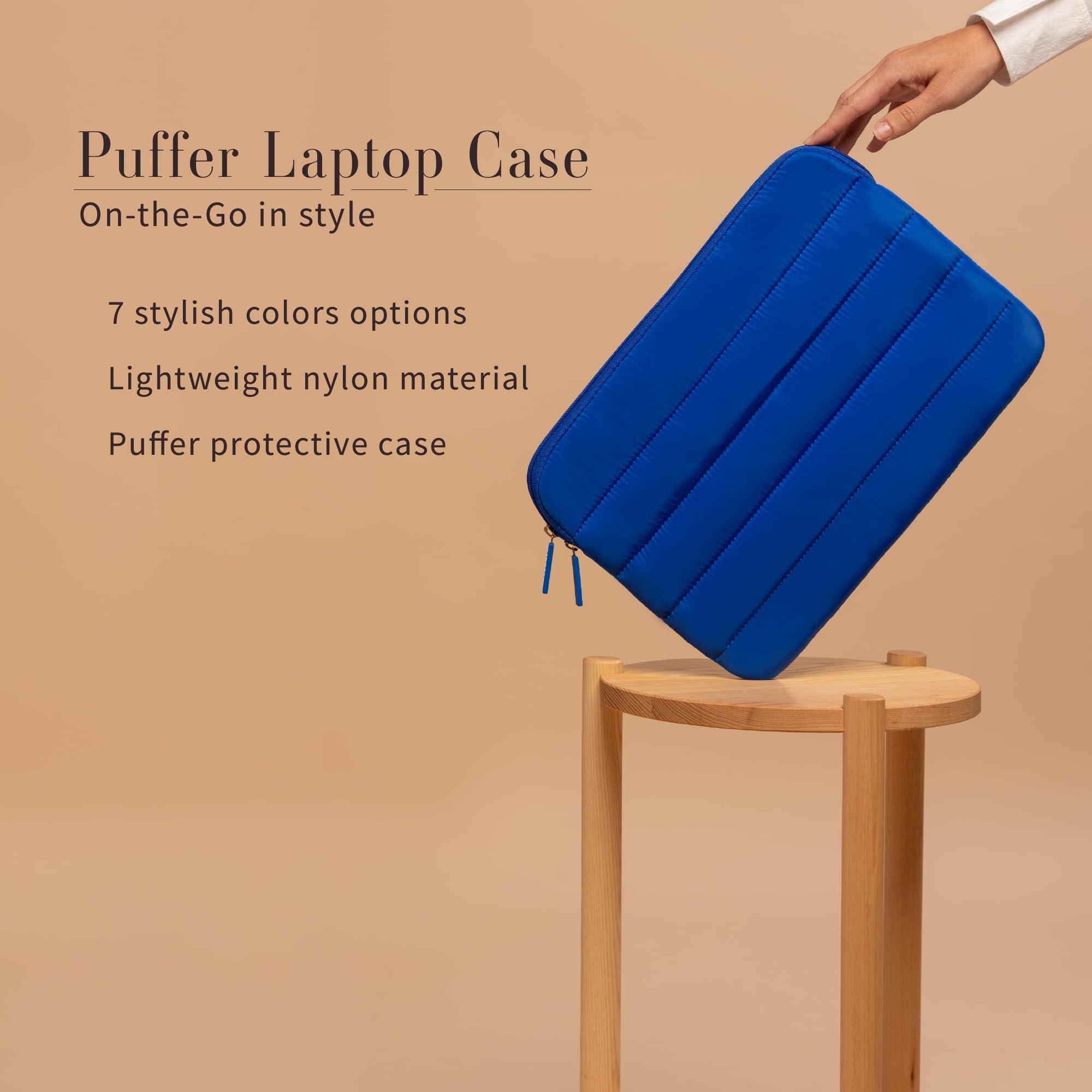 ANECDOTE. ANECDOTE Laptop Case 13-14 Inch A Perfect Laptop Sleeve That is Compatible with MacBook Air/Pro and iPad Pro 12.9 Fits in Your Bag, Made of 100% Nylon with Aesthetic Design (Royal Blue)