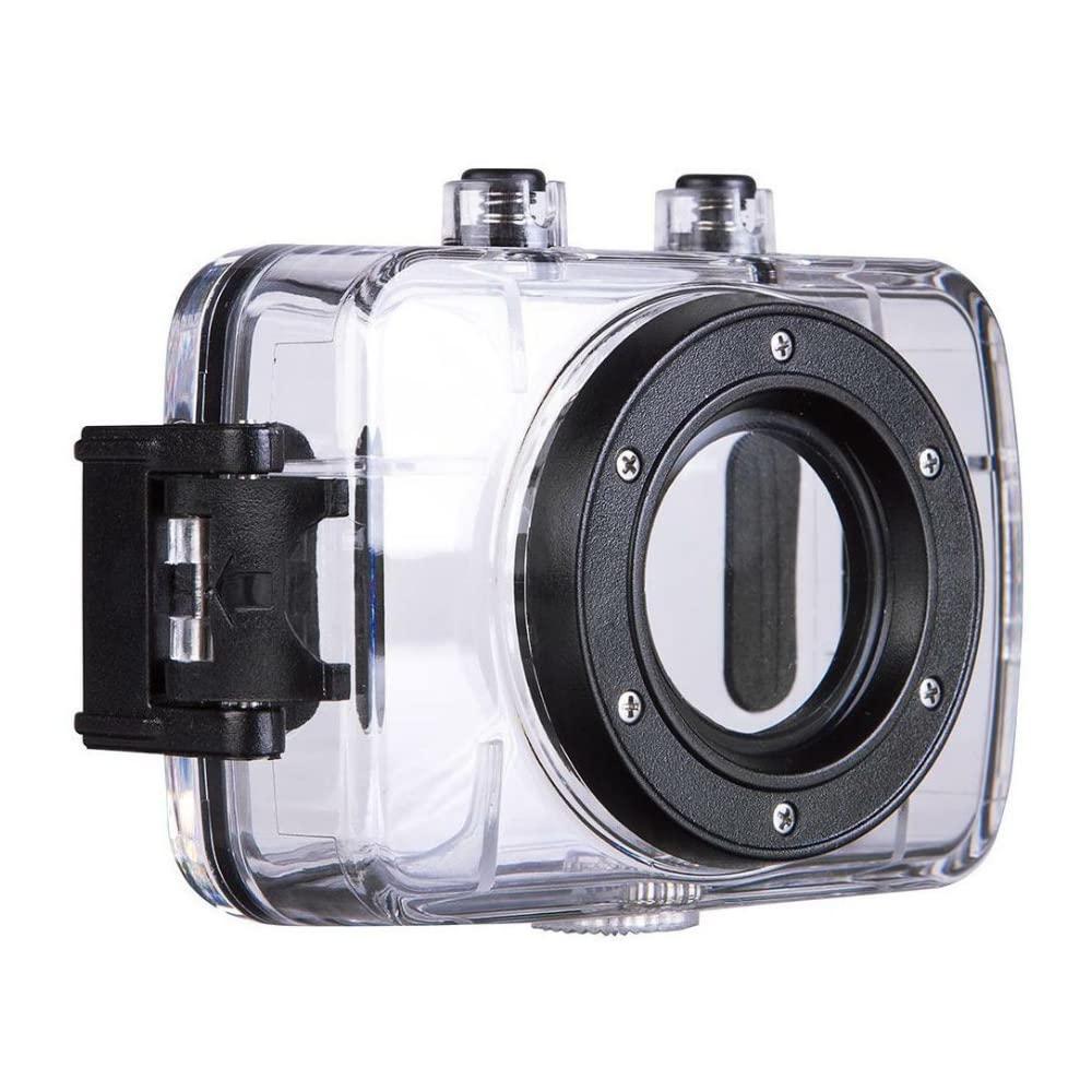 Vivitar Vivitar DVR781HD HD Action Cam with LCD Rear Screen and Waterproof Case (Black) Bundle with 50-In-1 Action Camera Accessory Kit (Compatible with GoPro) and 32GB MicroSD Card Bundle (3 Items)