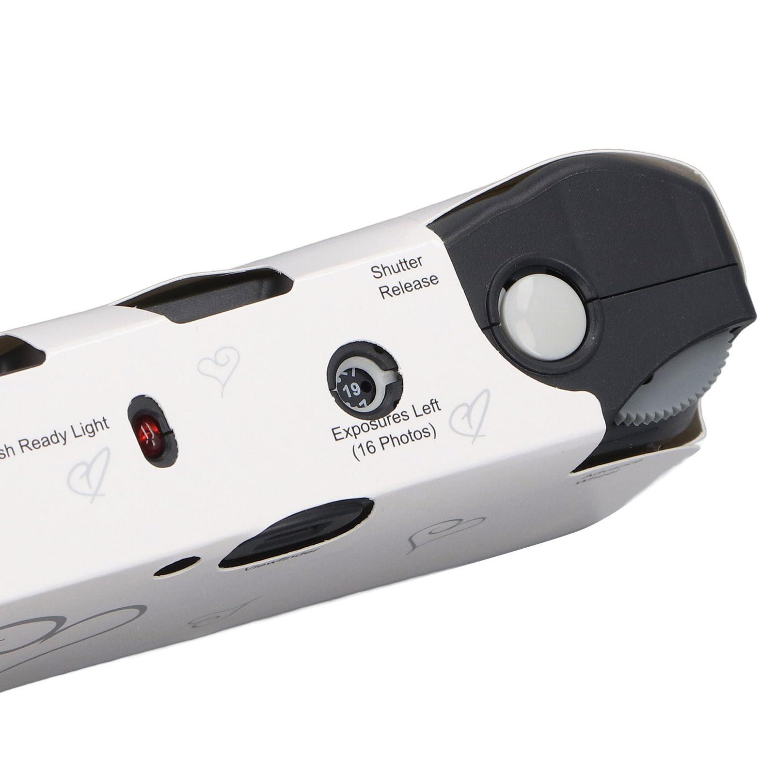 Sanpyl 16pcs 35mm Film Camera Built in Period Texture, Humanitarian Photography, Easy to Shoot, for Birthday Wedding Travel