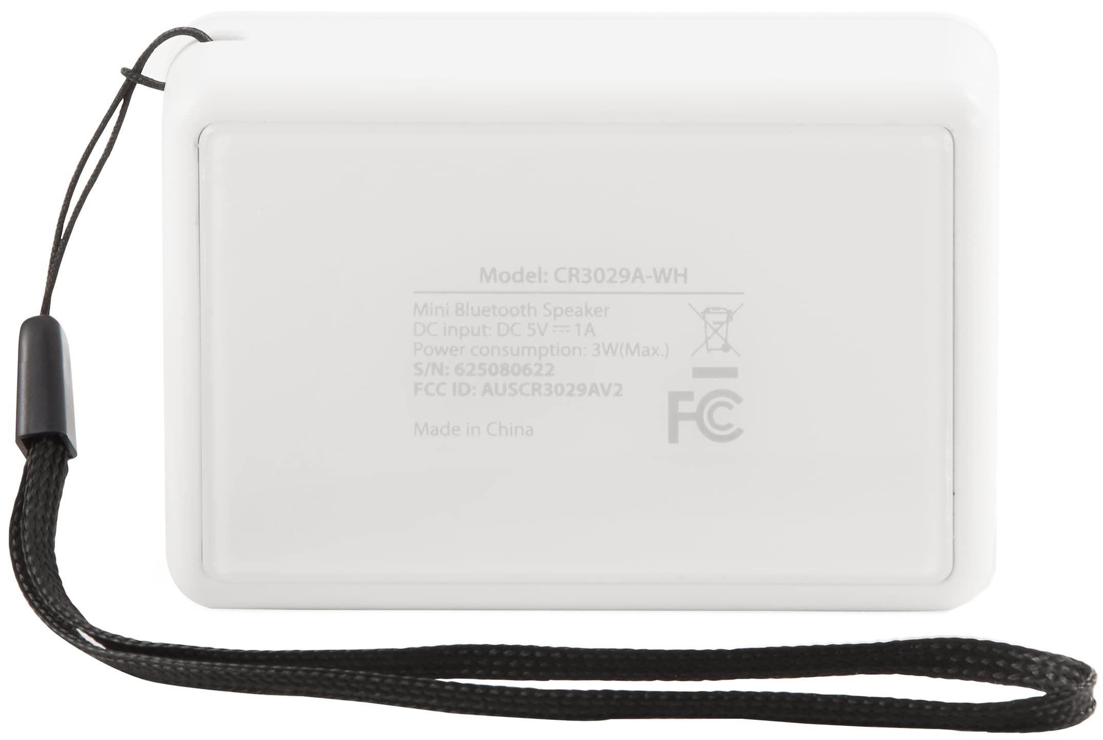 Crosley Crosley CR3029A-WH Portable Mini Turntable Bluetooth Speaker, White