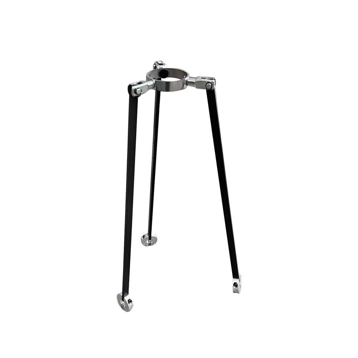 GoueTeiy Foldable Tripod Stabilizer Floor Guide for Total Station Surveying Prism Pole