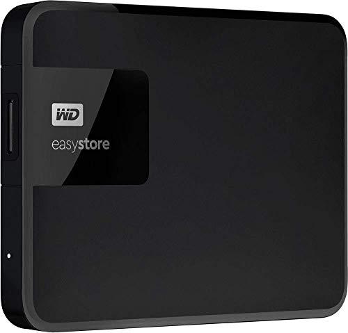 Western Digital WD Easystore 1TB External USB 3.0 Portable Hard Drive - Black WDBDNK0010BBK-WESN