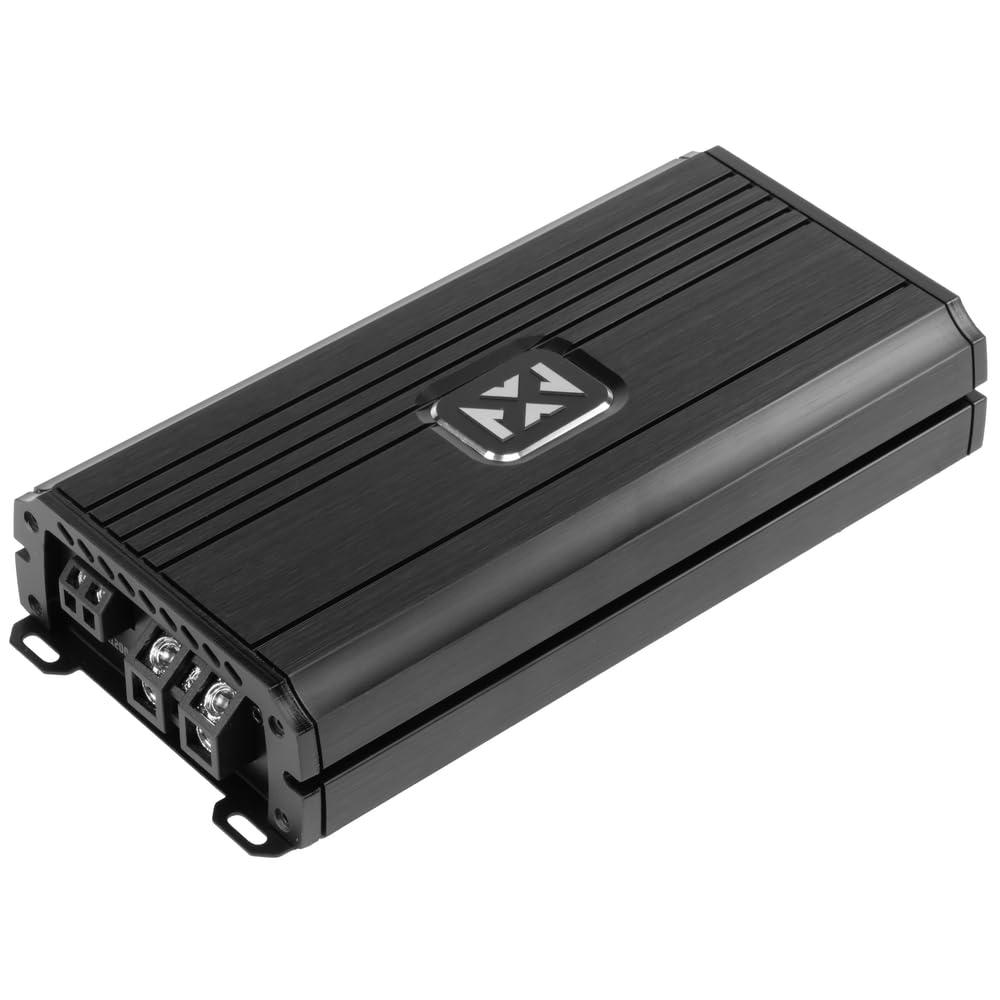 NVX NVX NDA12001 2400W Peak (1200W RMS) N-Series Class-D 1-Ohm Stable Monoblock Amplifier with Remote Bass Knob