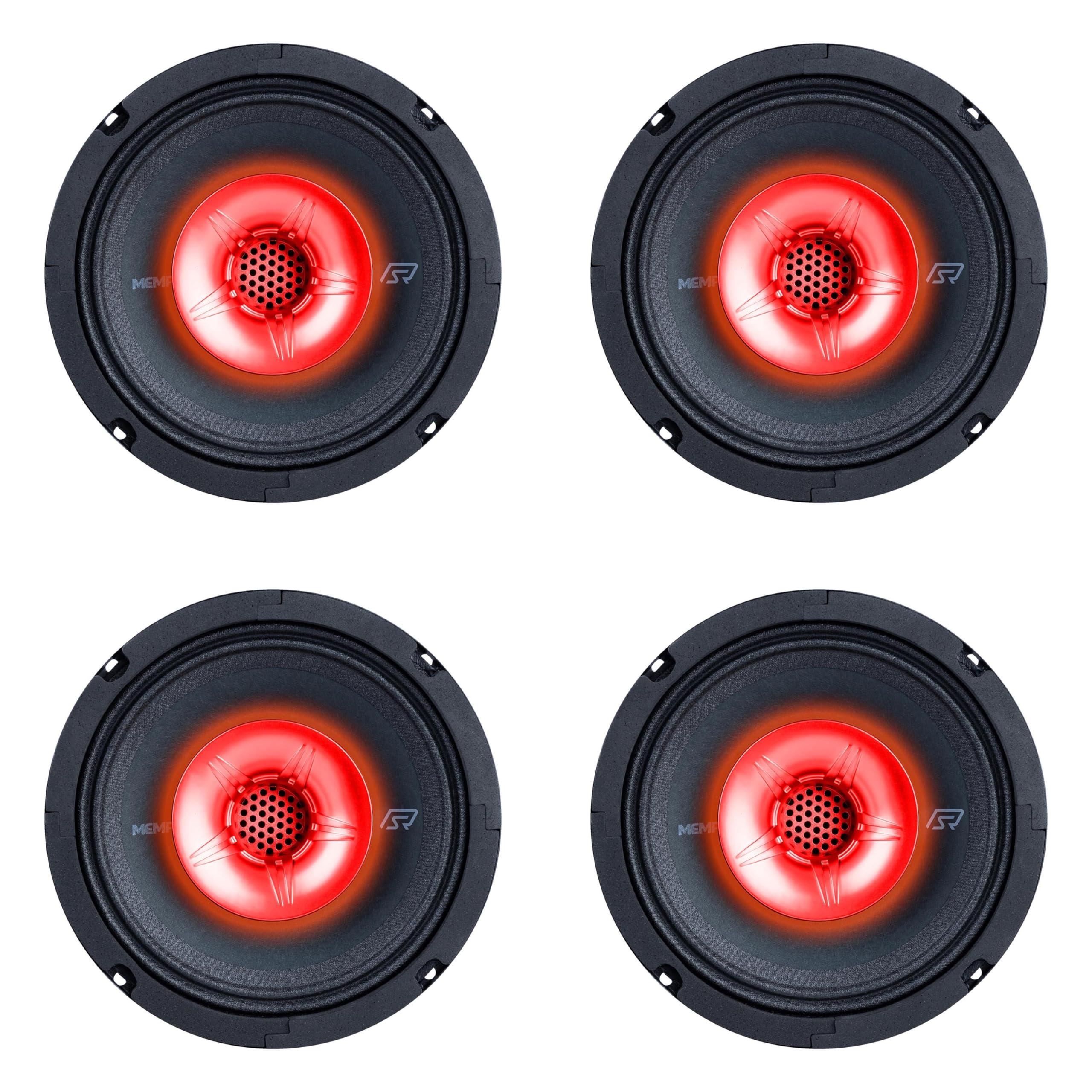 Memphis Memphis Audio SRXP62WTV2 2 Pair SRX Pro 6.5\" 125w 4ohm 2 Way Coaxial Speakers