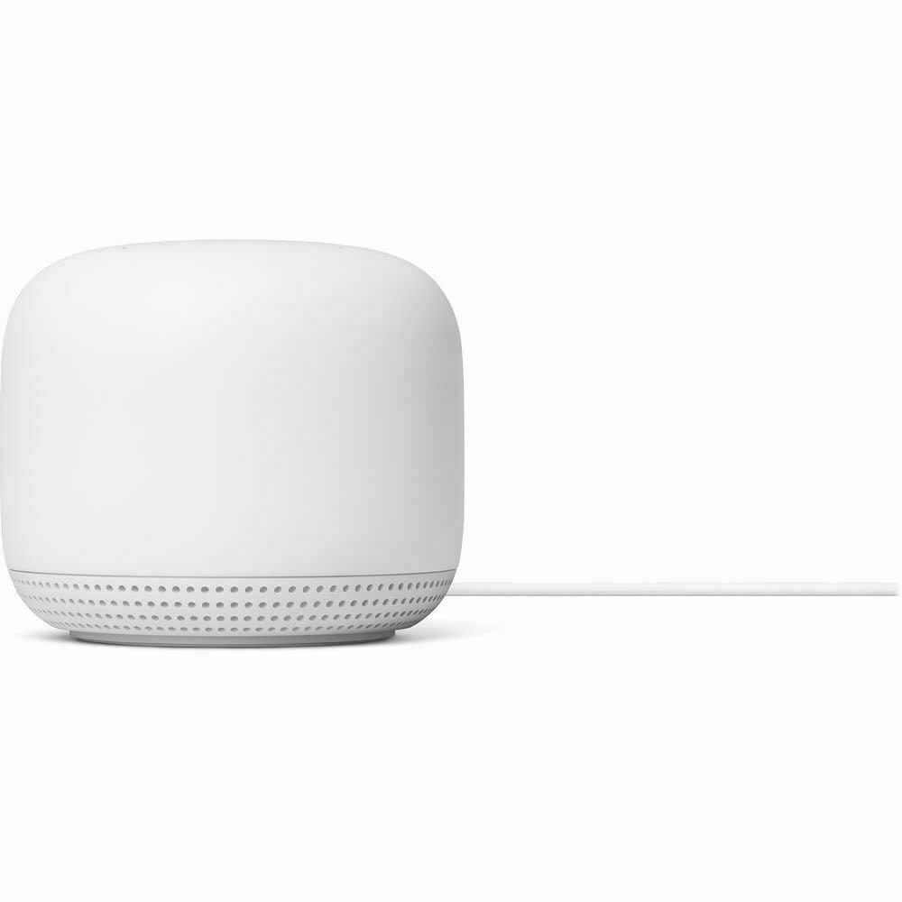 Unknown WiFi Point - Add On Access Point Extender Compatible with Mesh Wi-Fi Routers for Whole Home Coverage with Voice Assistant (Snow)