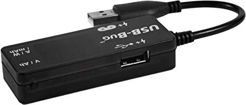 Triplett Triplett USB-Bug Dual-Output Inline USB-A Tester with Data Masking Port