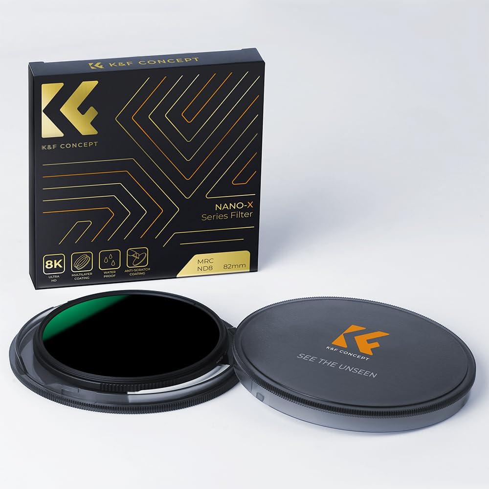 K&F Concept K&F Concept 49mm Fixed ND8 Filter for Camera Lens