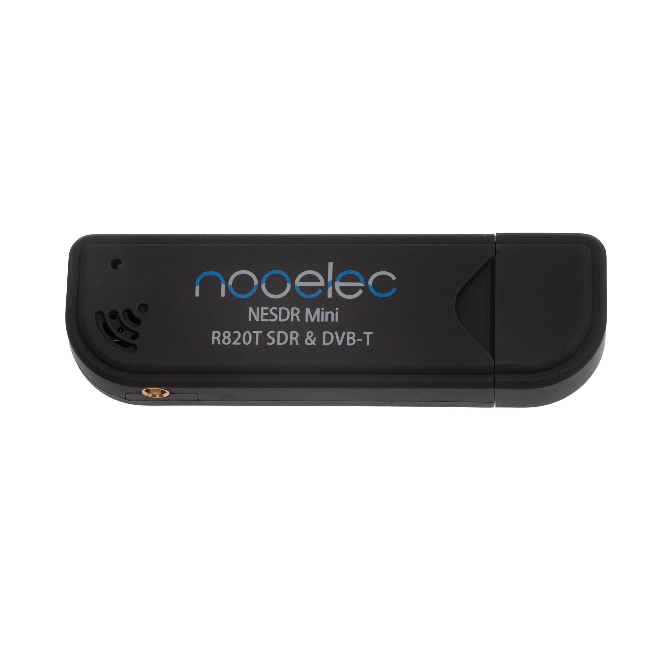 Nooelec Nooelec NESDR Mini USB RTL-SDR & ADS-B Receiver Set, RTL2832U & R820T Tuner, MCX Input. Low-Cost Software Defined Radio Compatible with Many SDR Software Packages. R820T Tuner & ESD-Safe Antenna Input