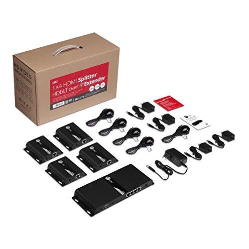 SIIG 1x4 Splitter HDbitT over IP