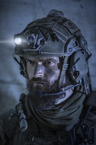 Streamlight Streamlight 14518 Sidewinder 55-Lumens Compact II Military Flashlight with Helmet Mount & Rail Mount in Box, Coyote