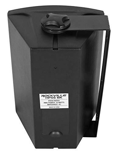 Rockville Rockville (2) HP5S BK 5.25" Outdoor/Indoor Swivel Home Theater Speakers in Black