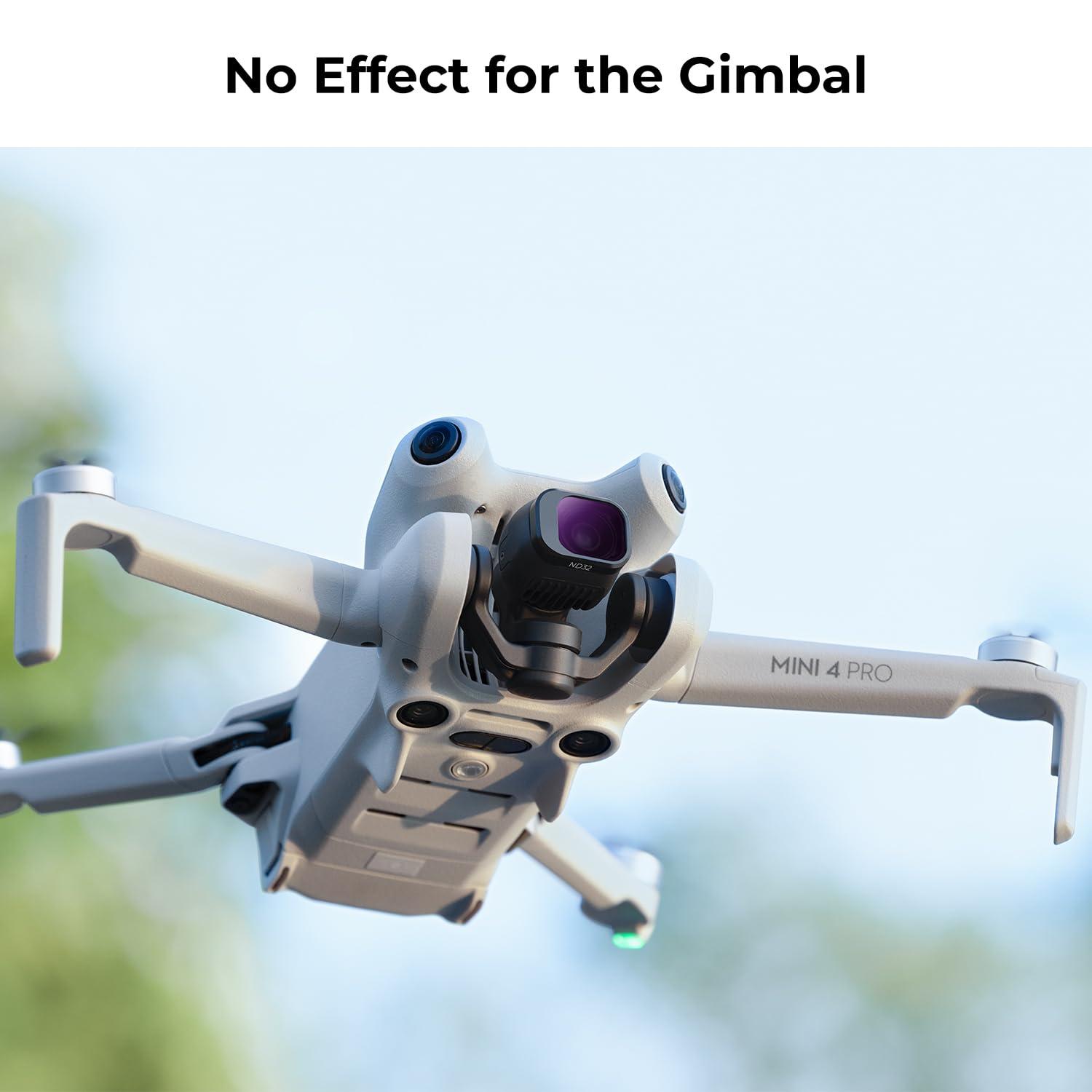 K&F Concept K&F Concept 6 Pack ND Filter Kit Compatible with DJI Mini 4 Pro, (ND4 ND8 ND16 ND32 ND64 ND1000) Multi-Coated Neutral Density Optical Glass Filters