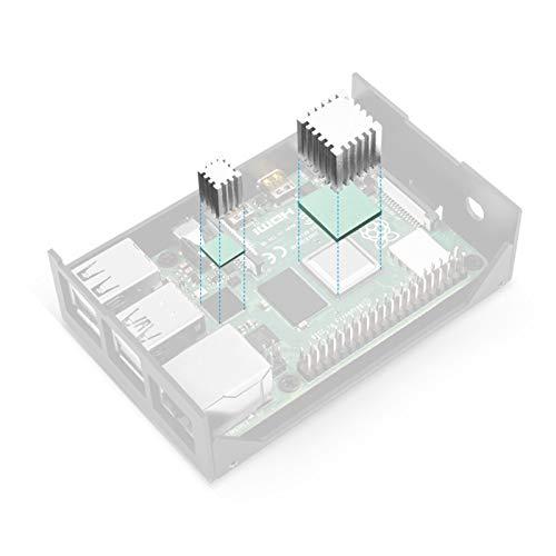 SilverStone Technology PI02 SilverStone Technology Aluminum case for Raspberry Pi 4 Model B (CS-PI02B)
