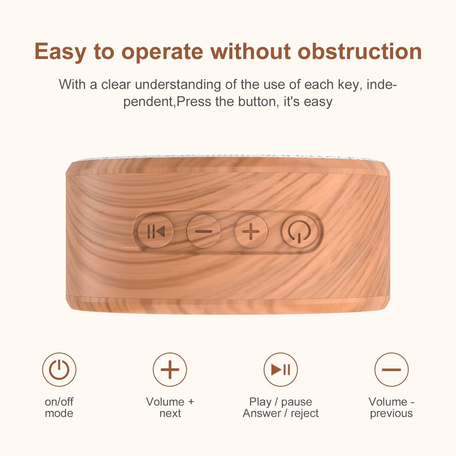 UZiLaCo UZiLaCo Wireless Speakers, Portable Bluetooth Speaker with IPX4 Waterproof, Perfect Small Size, HD Sound, Wireless Bluetooth Speaker for Home Office Bookshelf Outdoor Travel Camping-White