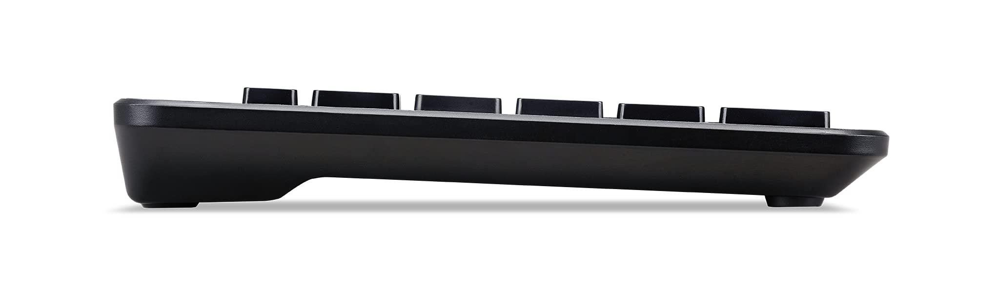 acer Acer Wireless Keyboard & Mouse Bundle: Includes RF Wireless Optical Mouse, RF Wireless Keyboard and USB Receiver, (Pack of 1)