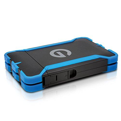 G-Technology G-Technology 1TB G-DRIVE ev ATC Portable External Hard Drive with tethered USB 3.0 cable - All-Terrain Drive Solution - 0G03614-1