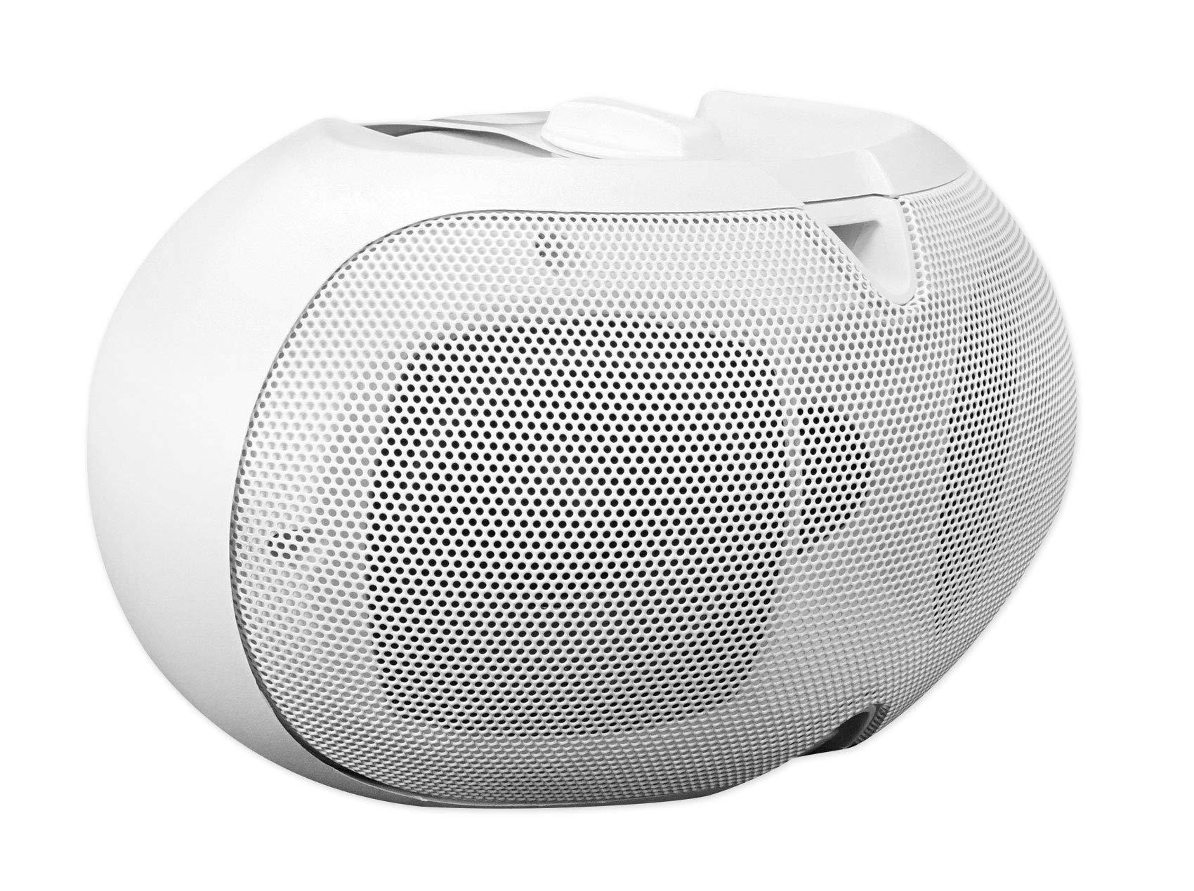 Rockville Rockville D4-8 White Dual 4" 8 Ohm Wall Mount Swivel Outdoor Home Patio Speaker