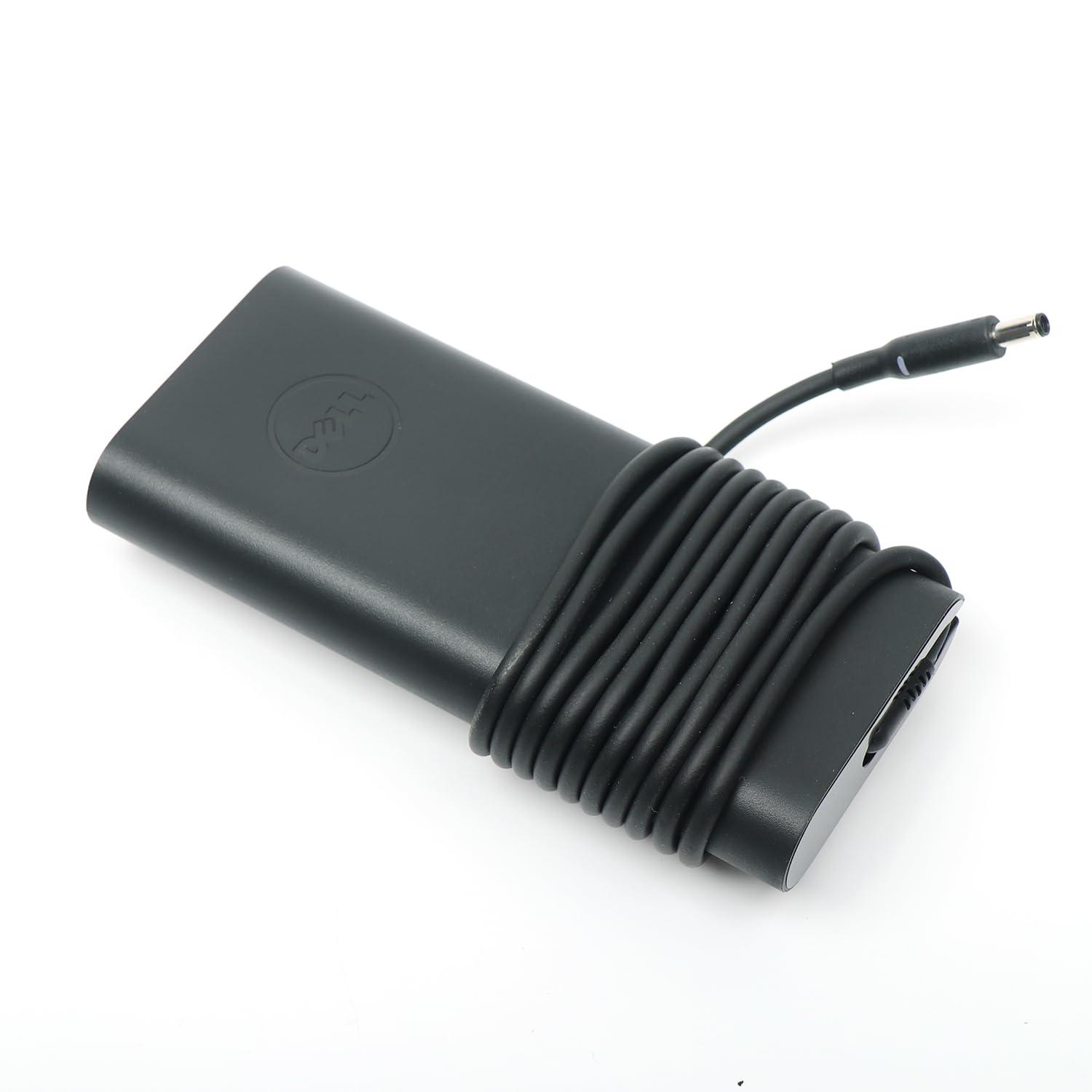 Dell Dell Laptop Charger 130W 4.5mm tip AC Adapter,Precision 3520 5540 M5520 5530 7530,XPS 15 9560 7590 AC Charger, Black, DA130PM130