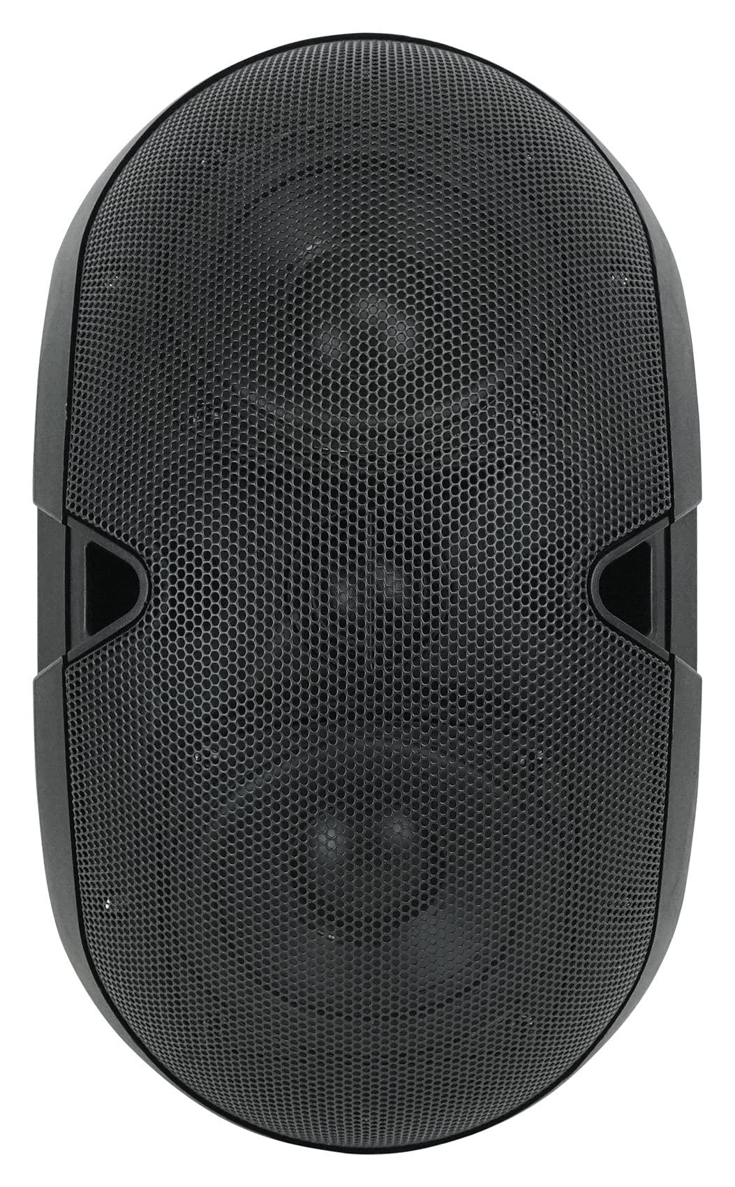 Rockville Rockville (4) D4-70 Black Dual 4" 70v Commercial/Restaurant Wall Mount Speakers