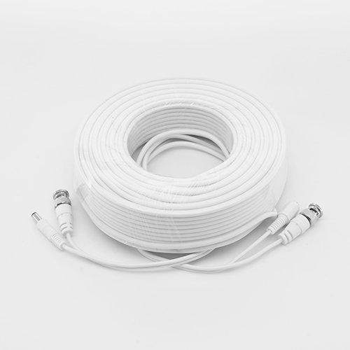 CVT 150ft White Premium Surveillace Thick Extension Cables for 16 CH SWANN D1 DVR SYSTEMS