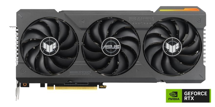 ASUS ASUS TUF Gaming NVIDIA GeForce RTX 4070 Ti Super OC Edition Gaming Graphics Card (PCIe 4.0, 16GB GDDR6X, HDMI 2.1a, DisplayPort 1.4a),RTX4070Ti|OC|Black