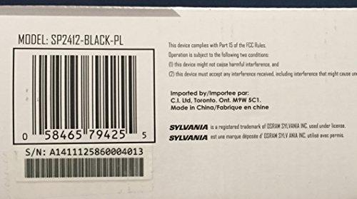 SYLVANIA Sylvania Bluetooth FM Portable Speaker black
