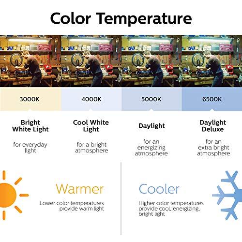 Philips LED Philips LED InstantFit 4-Foot T8 Tube Light Bulb 1800-Lumen, Cool White (4000K), 16W=32W, Medium Bi-Pin G13 Base, 8-Pack