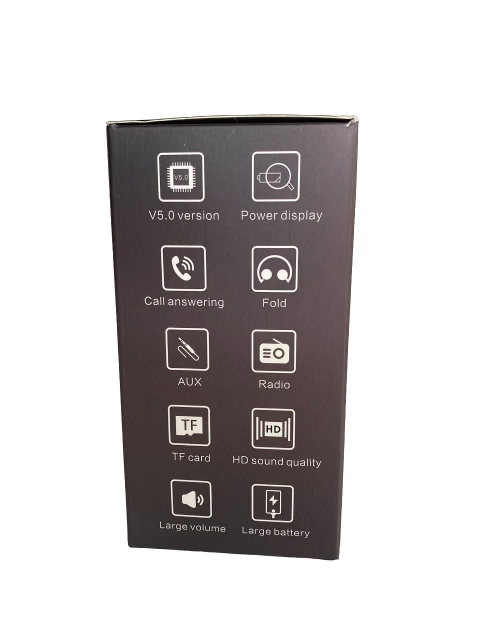 Generic FG-07s Wireless Headphone Bluetooth Over Ear Foldable Stereo Headsets XBASS (Green)