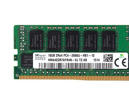 SK hynix SK HYNIX 16GB PC4-2666U-R DDR4 Registered ECC 2RX4 Memory RDIMM HMA42GR7AFR4N-VJ