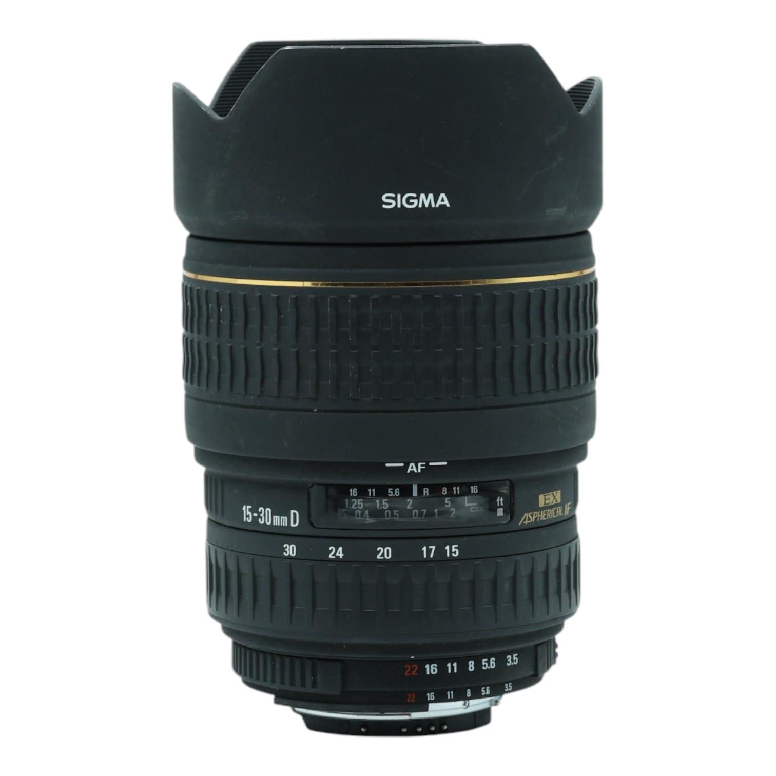 Sigma Sigma 15-30mm f/3.5-4.5 EX DG IF Aspherical Ultra Wide Angle Zoom Lens for Nikon SLR Cameras