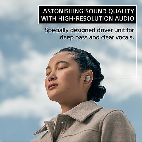 Sony Sony WF-1000XM5 The Best Truly Wireless Noise Cancelling Earbuds Headphones, Bluetooth WF XM5 Earbuds with Alexa Built-in, Silver
