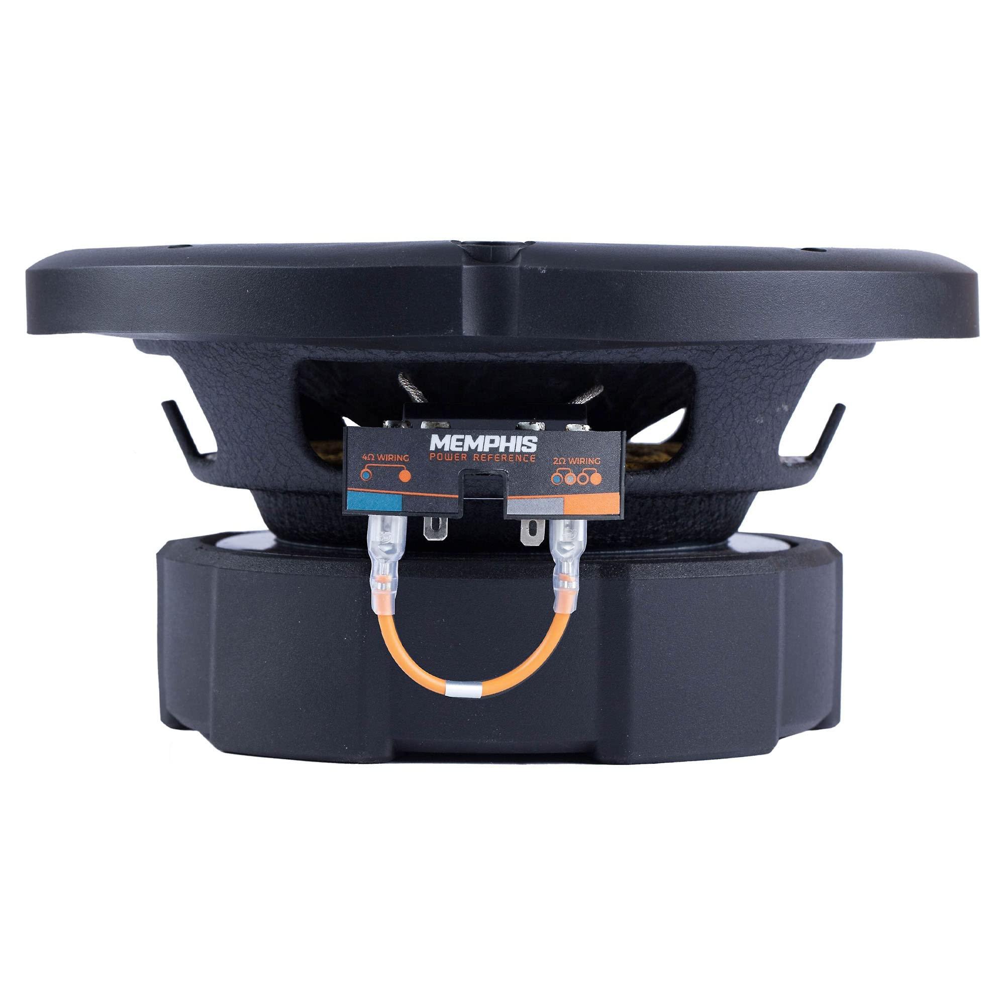 Memphis Memphis Audio PRX624 Power Reference Series 6-1/2" Selectable 4 or 2 Ohm Component Subwoofer