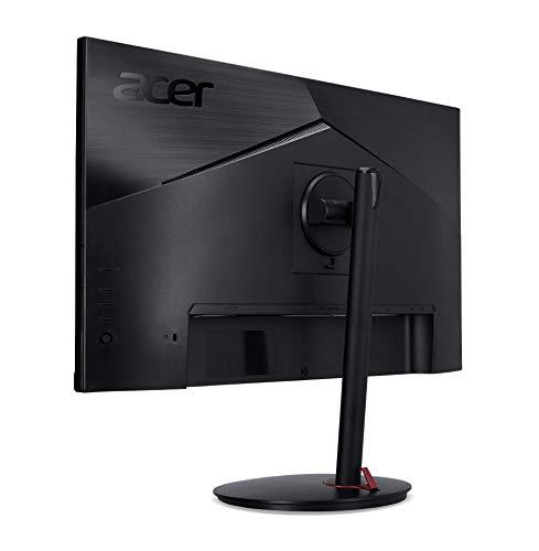 acer Acer Nitro 27" WQHD 2560 x 1440 PC Gaming Monitor | AMD FreeSync Premium | Up to 180Hz Refresh | Up to 0.5ms | HDR400 | DCI-P3 95% | 1 x Display Port 1.2 & 2 x HDMI 2.0 | XV272U V3bmiiprx