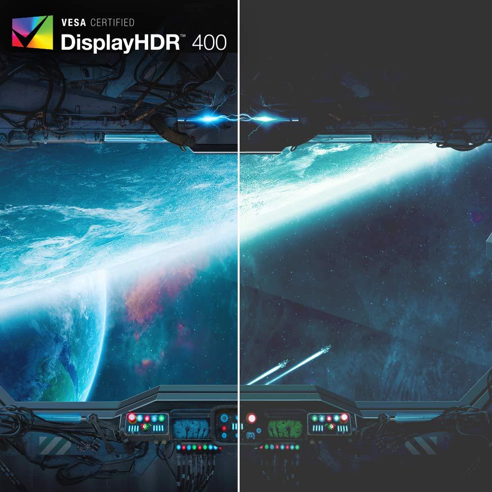 acer Acer 49 Inch 1800R Curved Zero-Frame DFHD (3840 x 1080) Gaming Monitor | AMD FreeSync Premium Pro | Up to 144Hz Refresh | 4ms (G to G) | 1 x Display Port 1.4 and 2 x HDMI 2.0 Ports | EI491CR