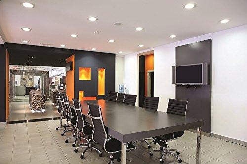 Four-Bros Lighting 6 Pieces 4" New Construction LED Can Air Tight IC Housing LED Recessed Lighting