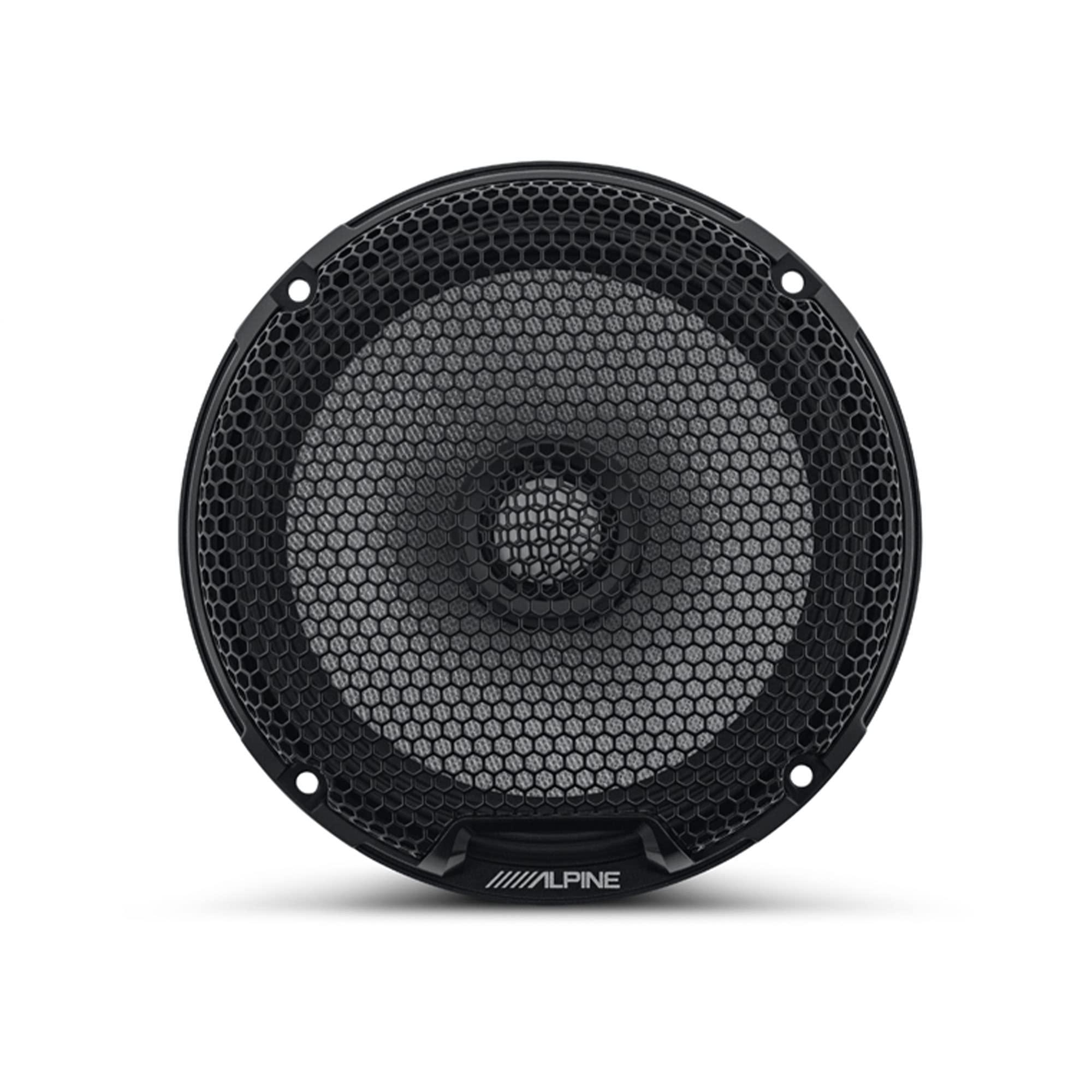 Alpine Alpine R2-S65 High-Resolution 6.5" Coaxial with RKFR65 3-Piece Foam Fast Ring Speaker Enhancement