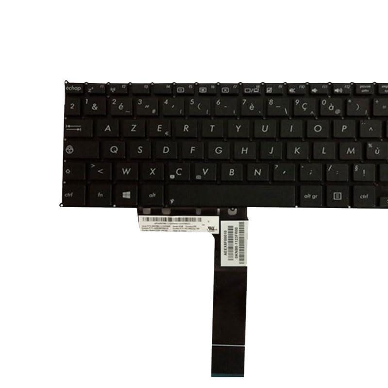 Glintique Glintique OEM French Laptop Keyboard for ASUS F200 F200CA F200LA F200MA X200 X200C X200CA X200L X200LA X200M X200MA R202CA R202LA White/Black Accessories (Color : White)