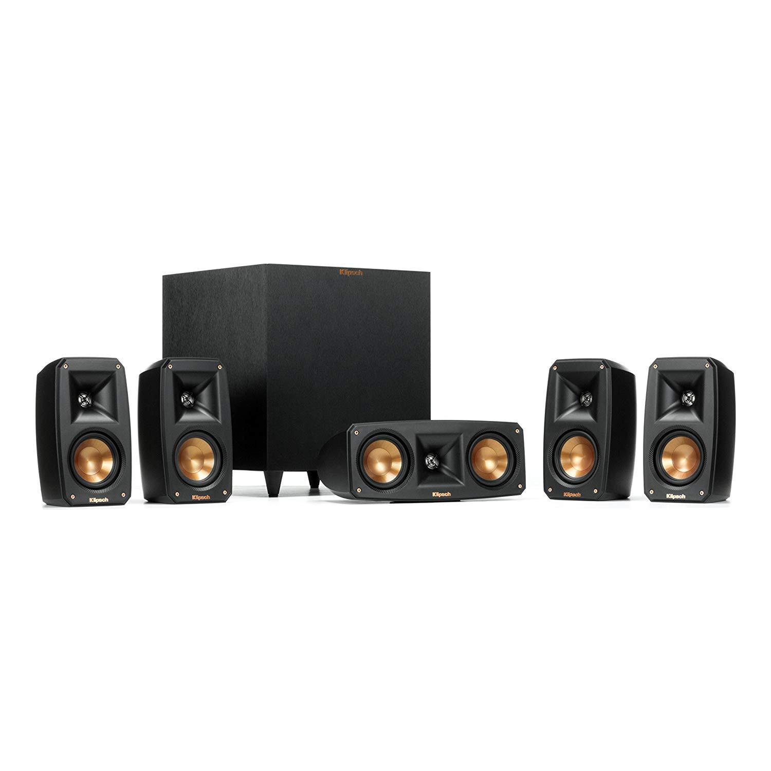 Klipsch Klipsch Black Reference Theater Pack 5.1 Surround Sound System