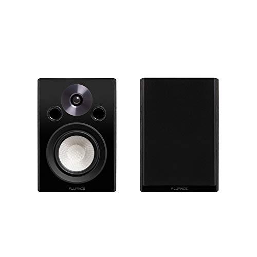 Fluance Fluance Reference Compact Surround Sound Home Theater 5.1 Channel Speaker System Including 2-Way Bookshelf, Center Channel, Rear Surround Speakers and DB10 Subwoofer - Black Ash (X851BC)