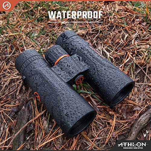 Athlon Optics Athlon Optics 8x42 Argos G2 HD Black Binoculars with Eye Relief for Adults and Kids, High-Powered Binoculars for Hunting, Birdwatching, and More